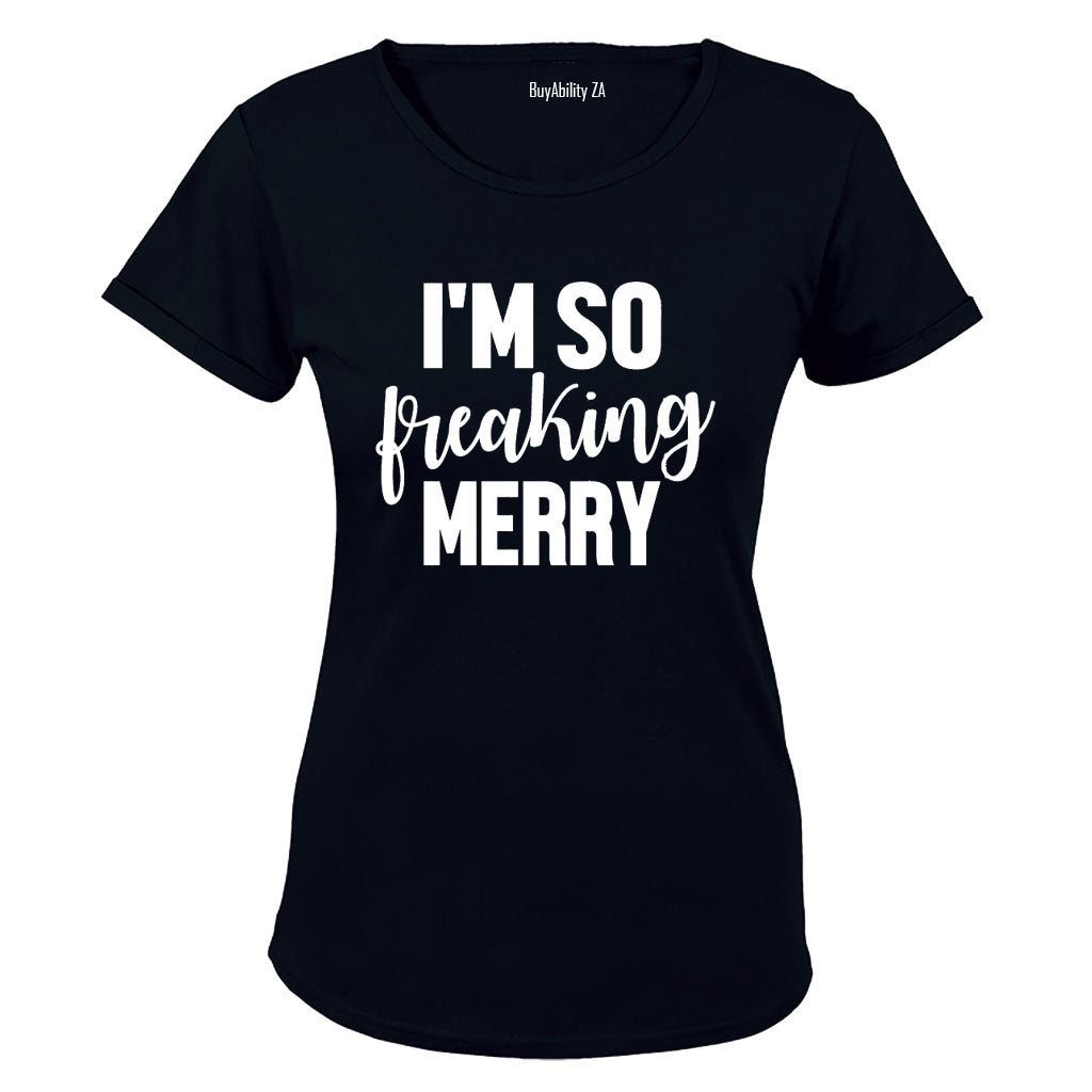 So Merry - Christmas - Ladies - T-Shirt