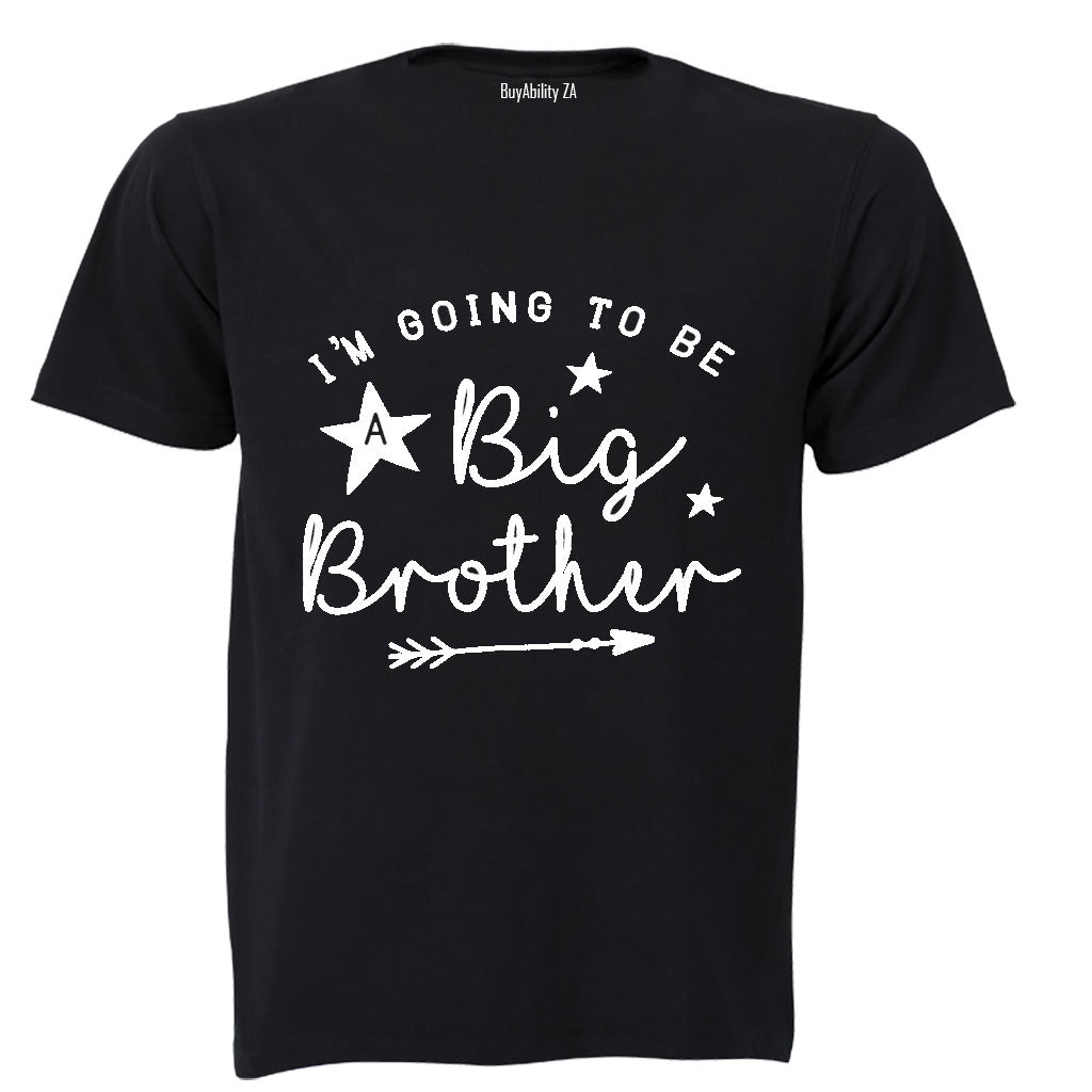 Im Going to be a Big Brother - Stars and Arrow - Kids T-Shirt
