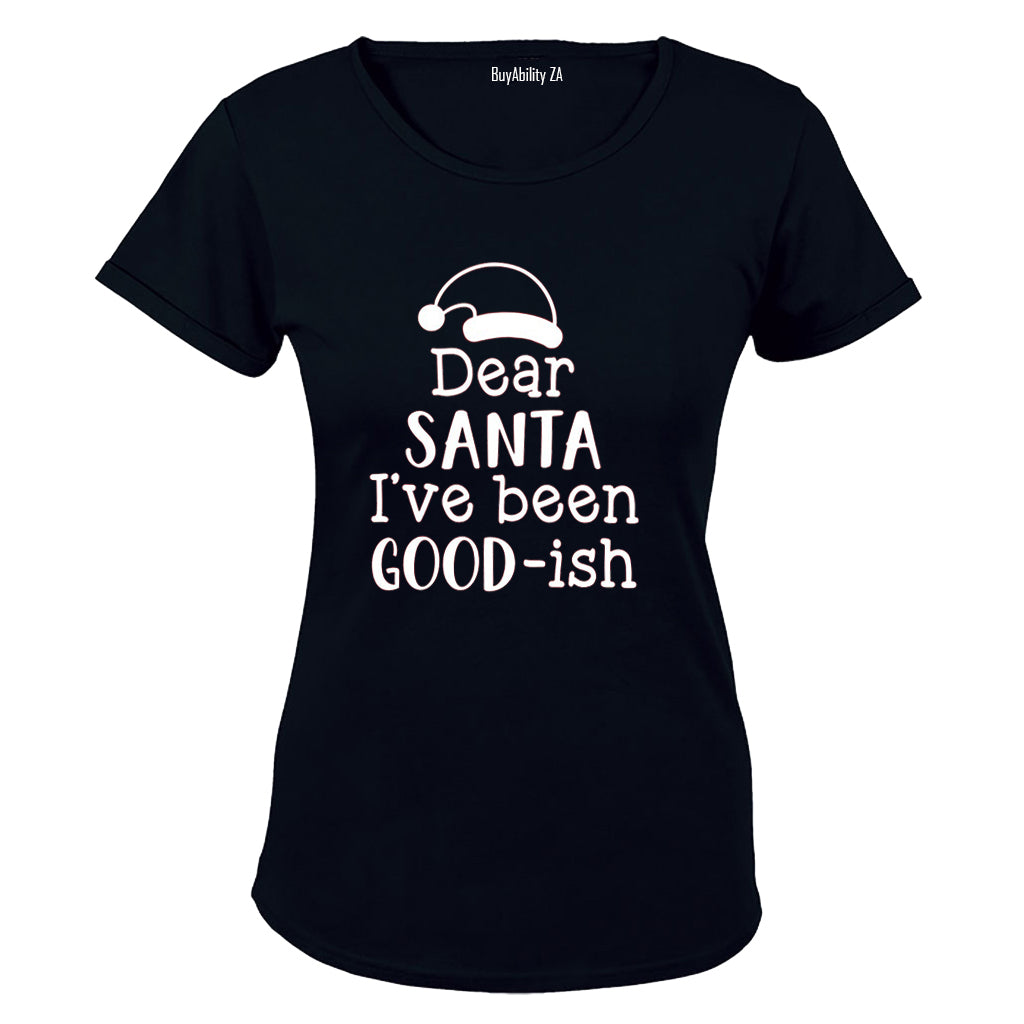 I've Been Good-ISH - Christmas - Ladies - T-Shirt