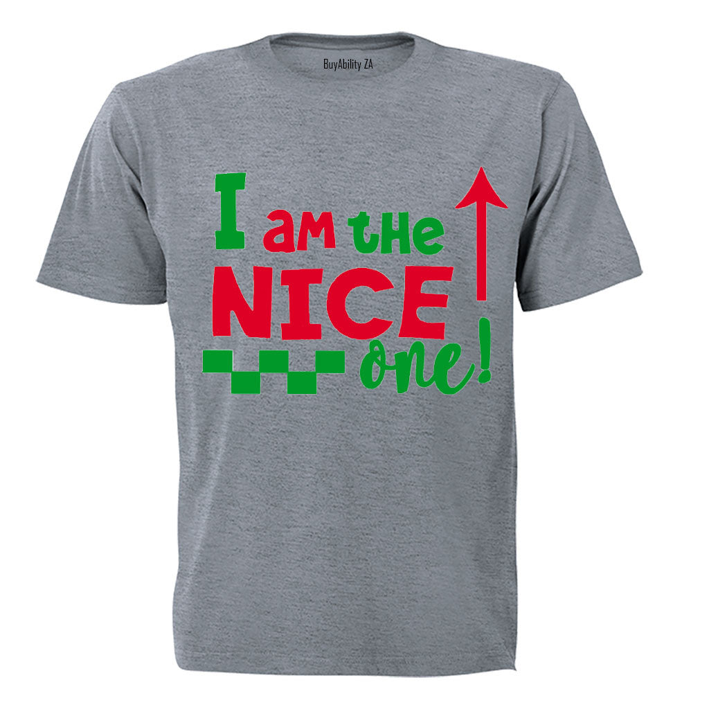 I Am the Nice One - Christmas - Kids T-Shirt