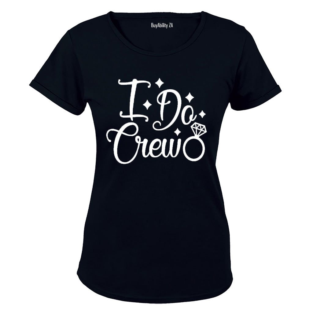 I Do Crew - Diamonds & Ring - Ladies - T-Shirt