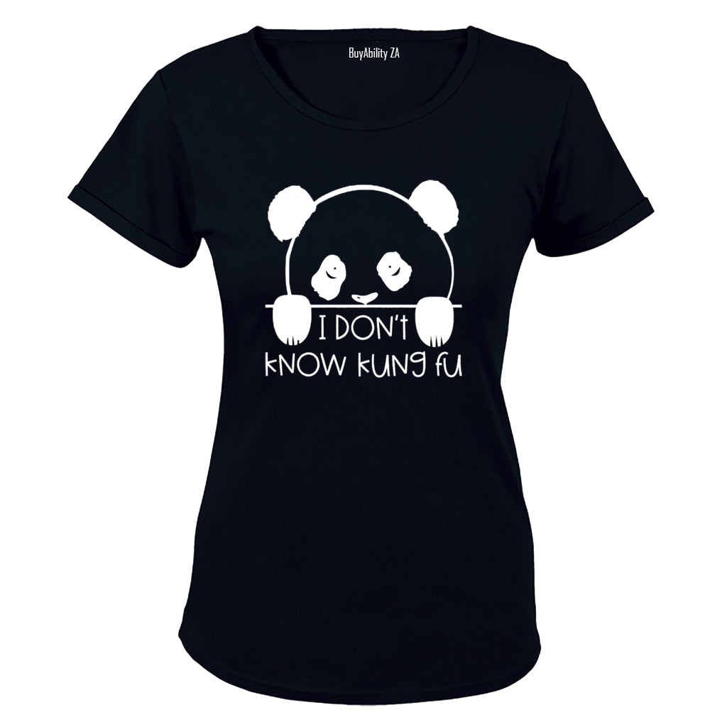 I Don't Know Kung Pu - Panda - Ladies - T-Shirt