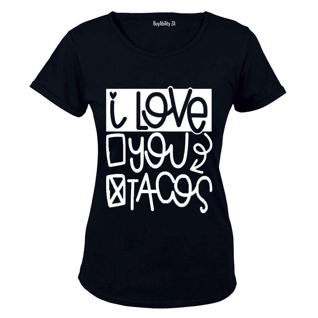 I Love Tacos - Ladies - T-Shirt