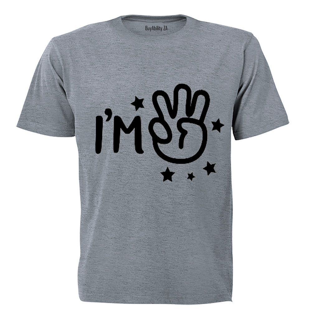 I'm Three! - Kids T-Shirt