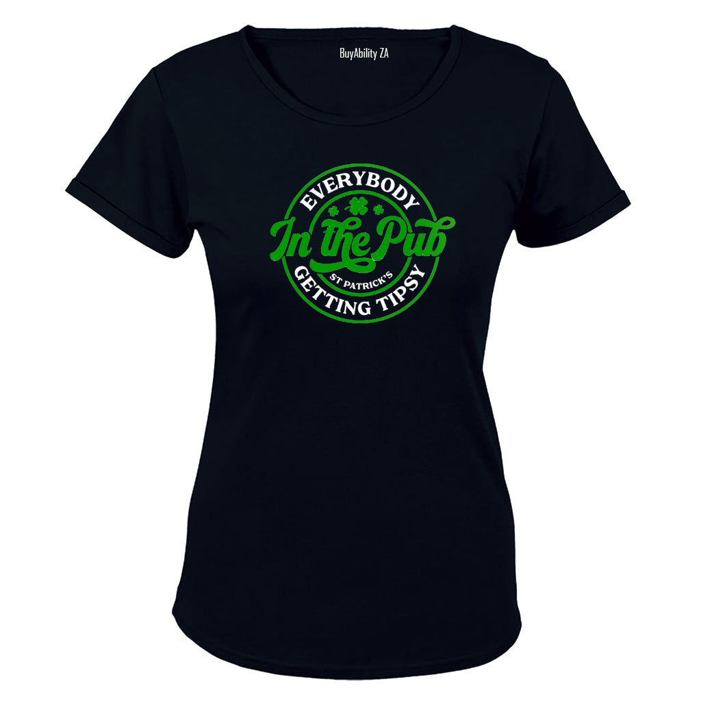 In The Pub - St. Patricks Day - Ladies - T-Shirt