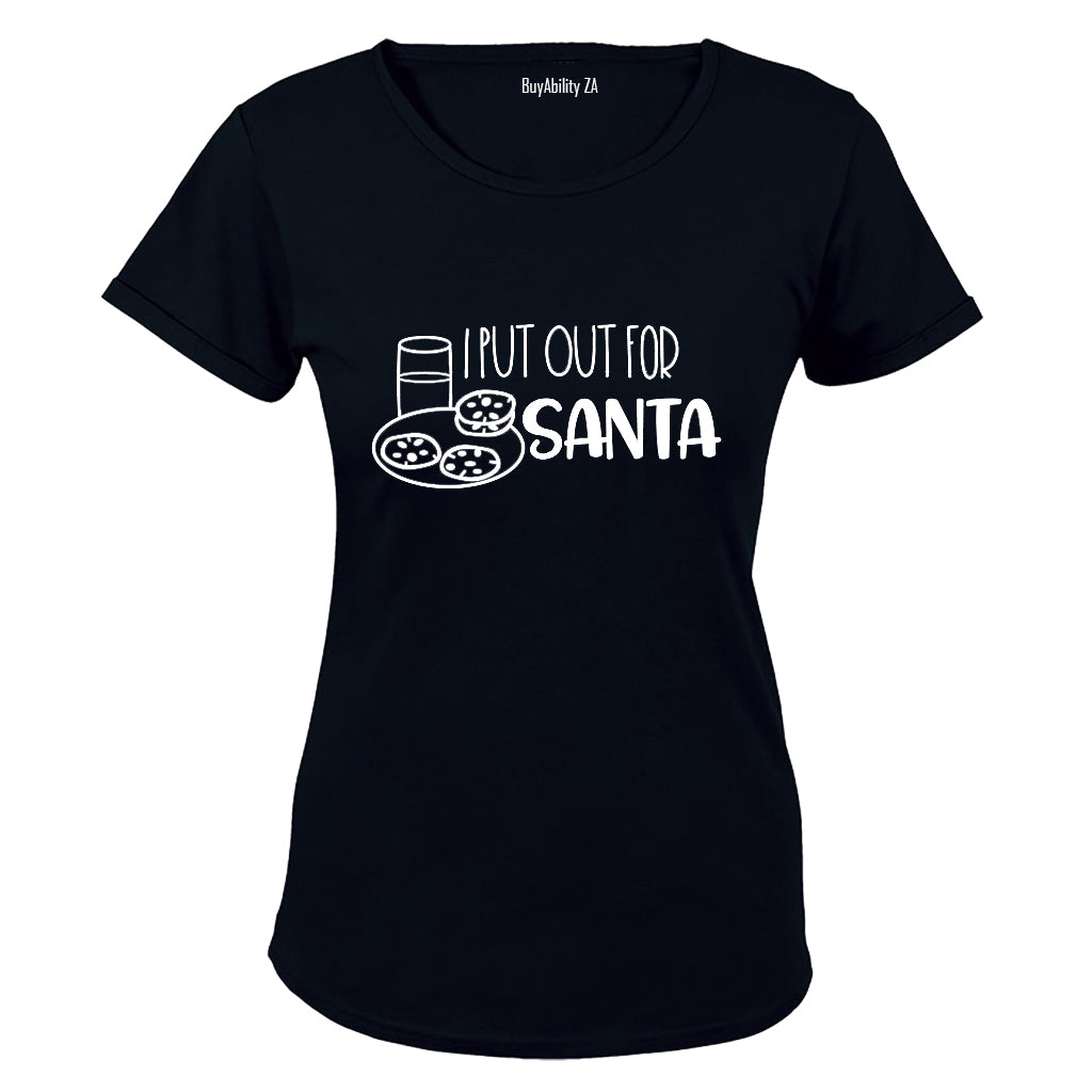 Christmas - Put Out For Santa - Ladies - T-Shirt
