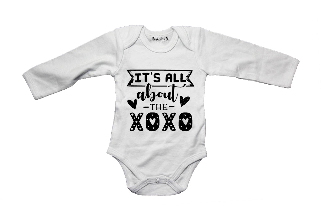 It's All About the XOXO - Valentine Inspired - Baby Grow