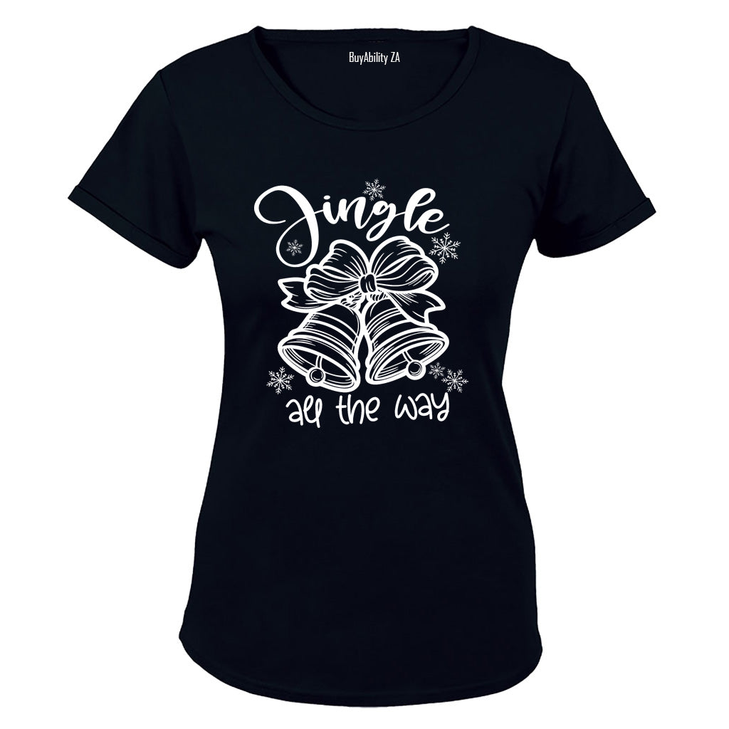 Jingle Bells Christmas - Ladies - T-Shirt - BuyAbility South Africa