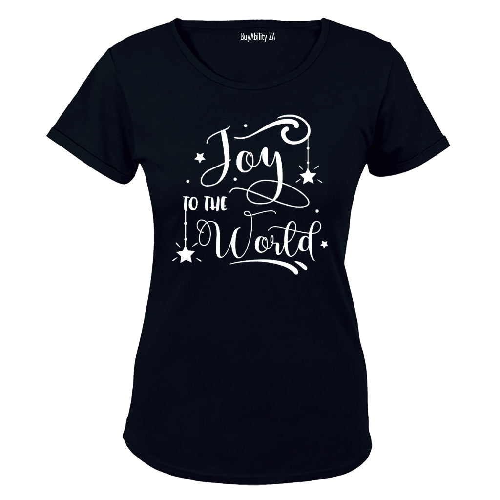 Joy To The World - Christmas - Ladies - T-Shirt
