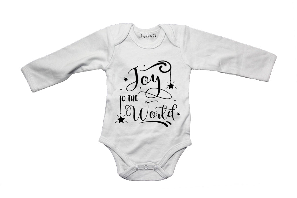 Joy To The World - Christmas - Baby Grow
