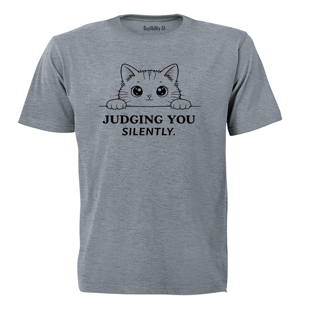 Judging You Silently CAT - Adults - T-Shirt - BuyAbility South Africa