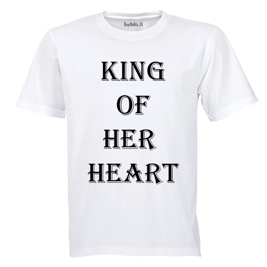 King of her Heart - Adults - T-Shirt