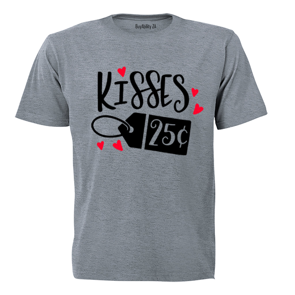 Kisses 25c - Valentine - Kids T-Shirt