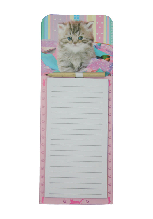 Cute Kitten - Magnetic Novelty Shopping List Pad