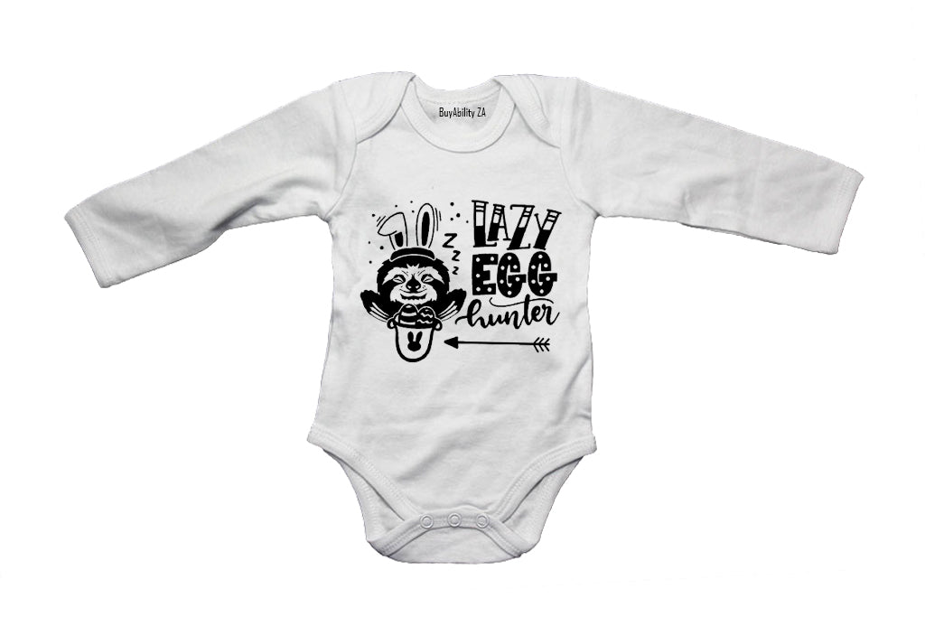 Lazy Egg Hunter - Easter - Baby Grow