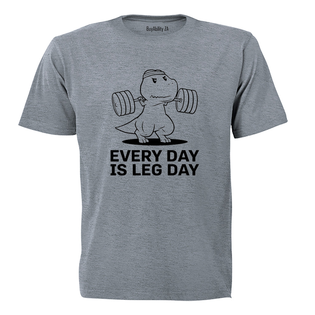 Leg Day Dinosaur - Adults - T-Shirt - BuyAbility South Africa