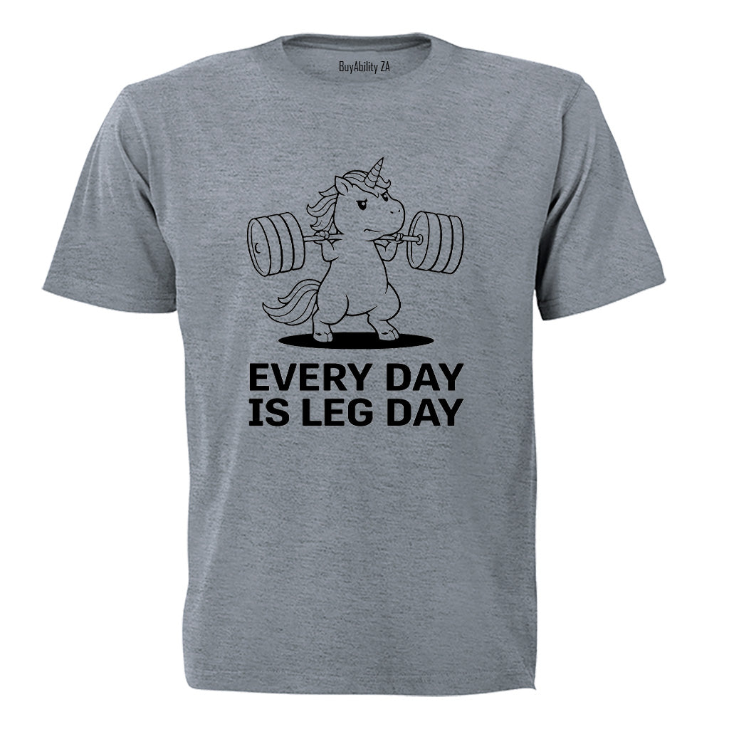 Leg Day Unicorn - Adults - T-Shirt - BuyAbility South Africa
