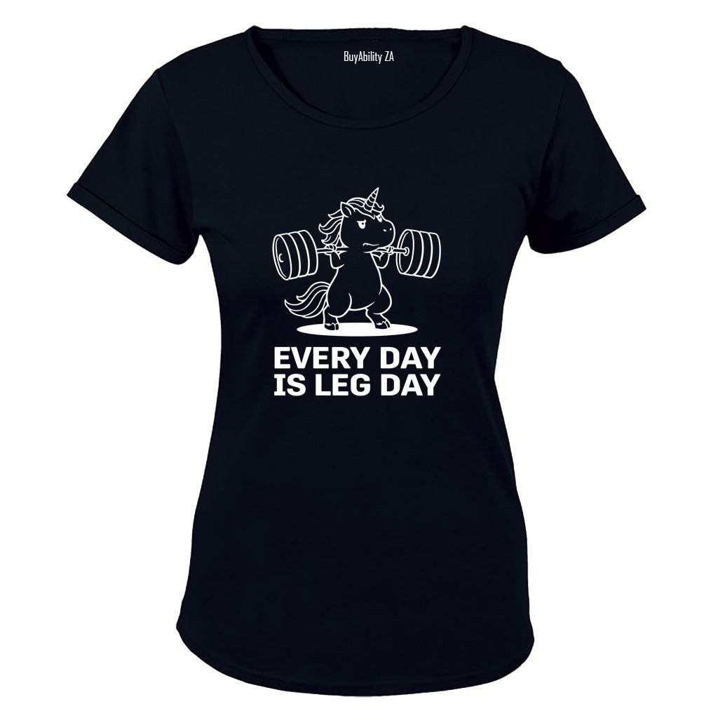 Leg Day Unicorn - Ladies - T-Shirt - BuyAbility South Africa