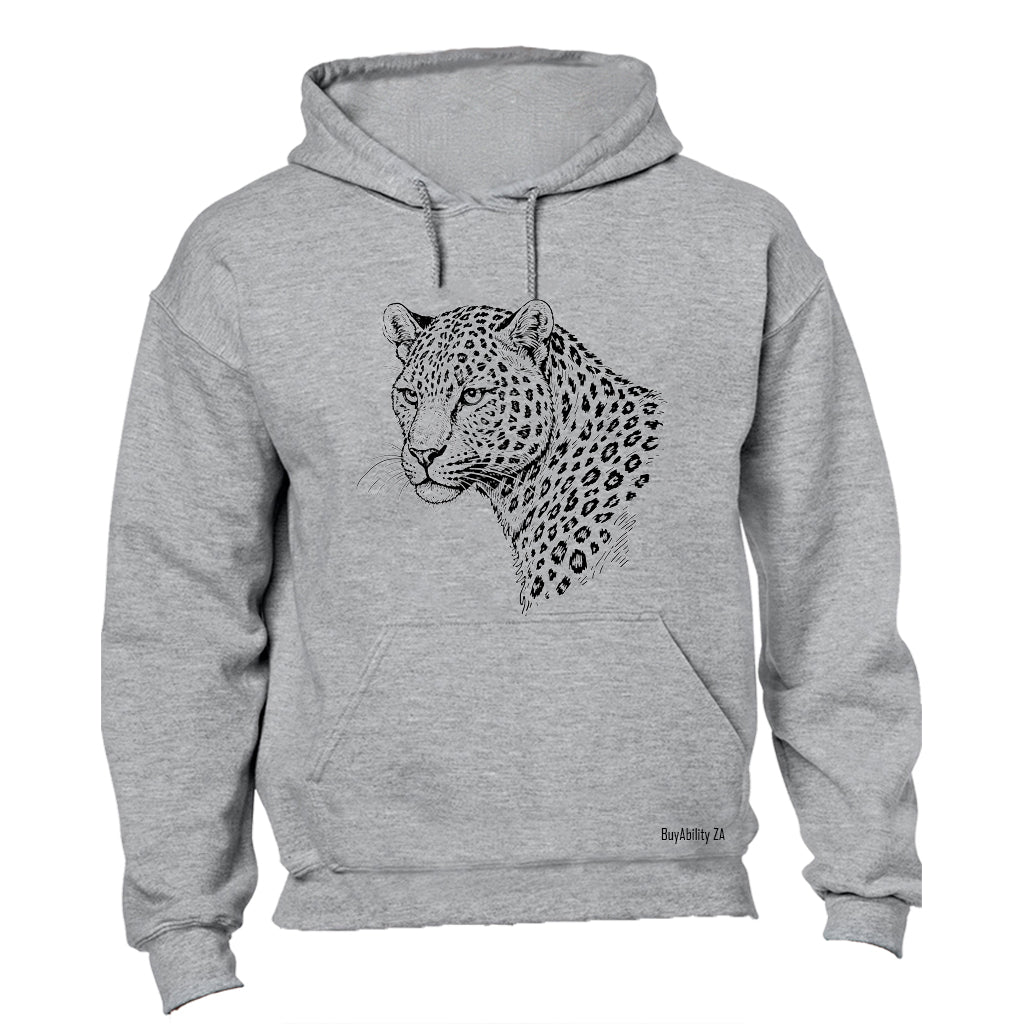 Leopard Gaze - Hoodie - BuyAbility South Africa