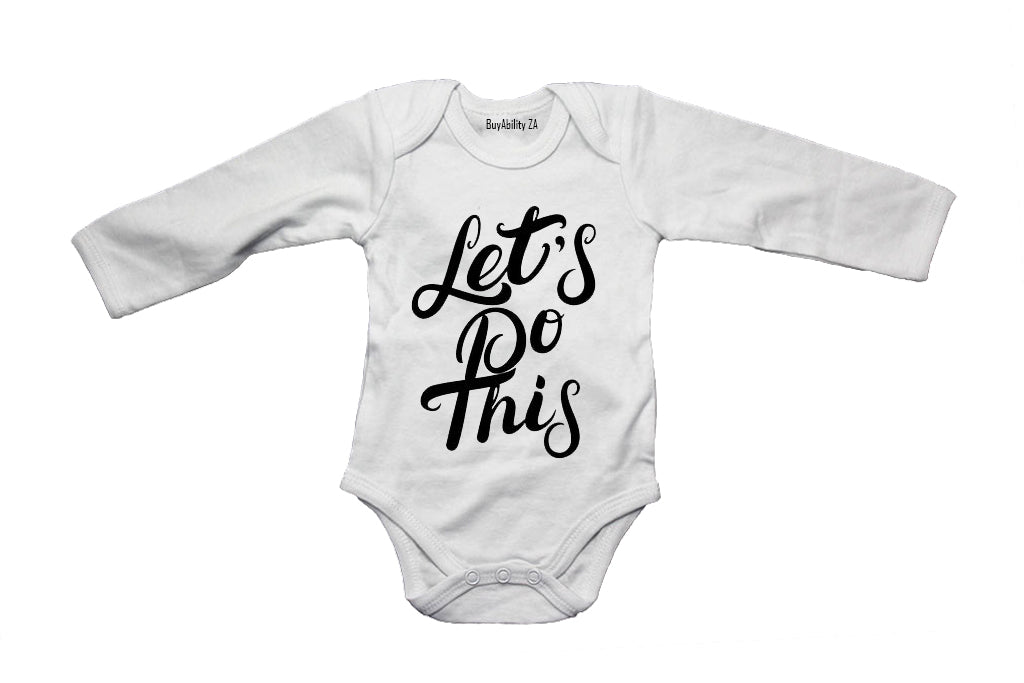 Let's Do This! - Baby Grow - BuyAbility