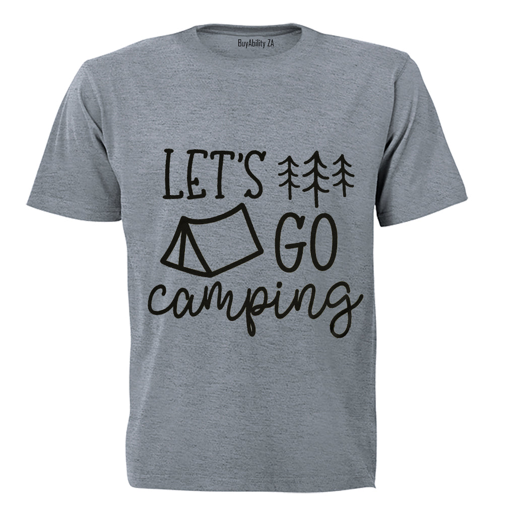 Let's Go Camping - Kids T-Shirt - BuyAbility