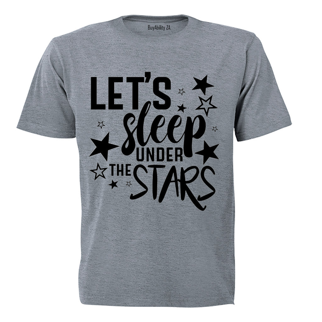 Let's Sleep under the Stars - Kids T-Shirt - BuyAbility