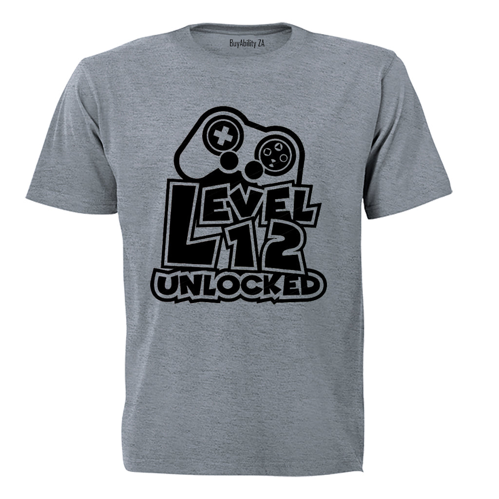 Level 12 Unlocked - Kids T-Shirt