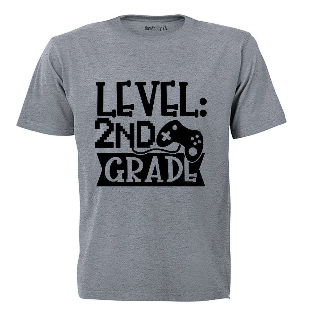 Level 2nd Grade - Kids T-Shirt