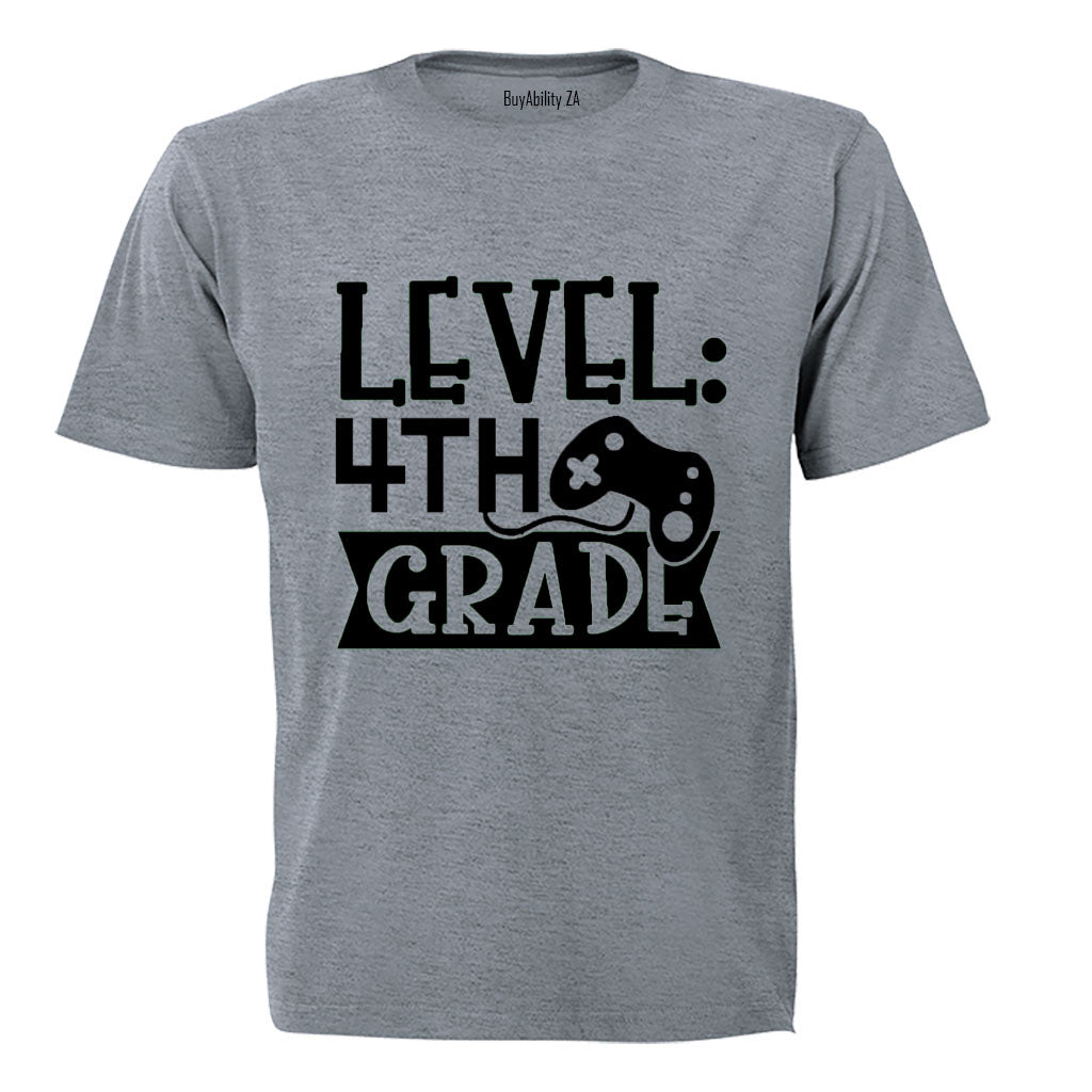 Level 4th Grade - Kids T-Shirt