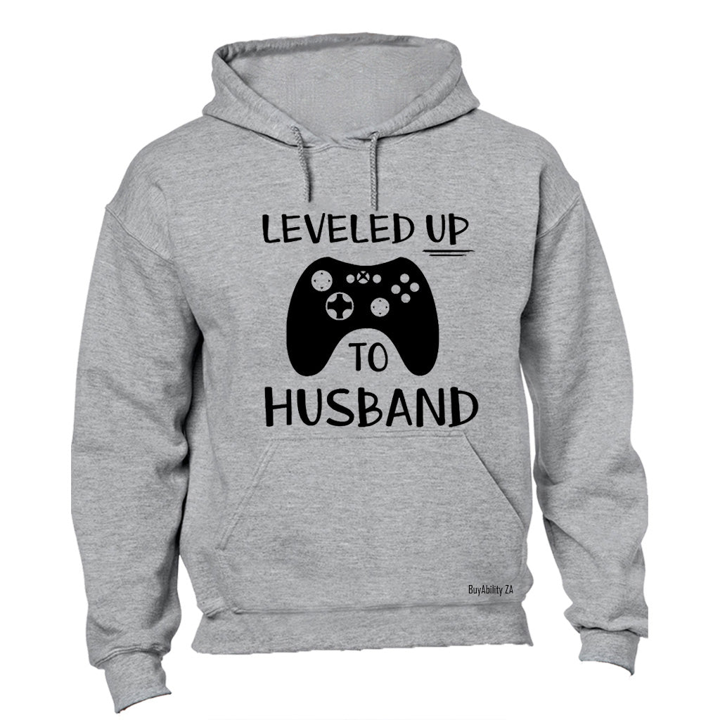 Leveled Up To Husband - Gamer - Hoodie