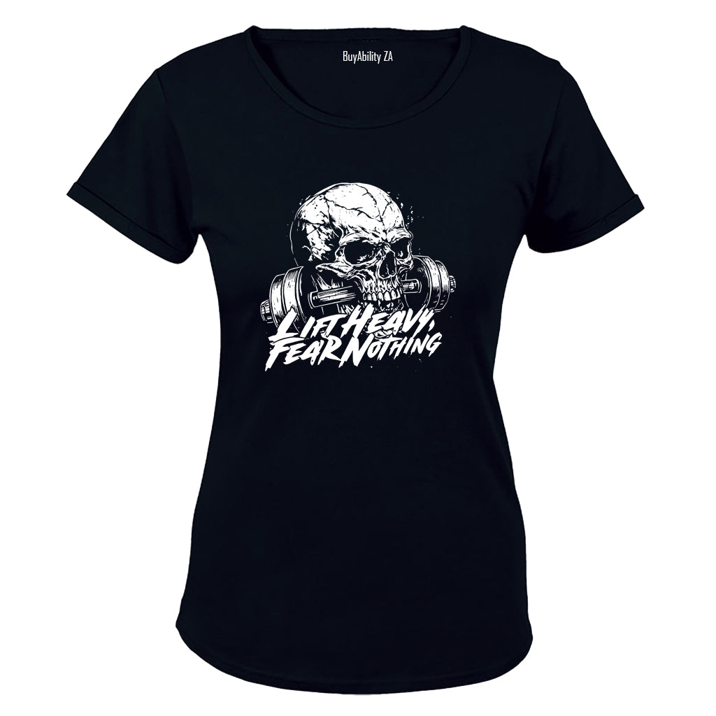 Lift Heavy Fear Nothing - Ladies - T-Shirt - BuyAbility South Africa