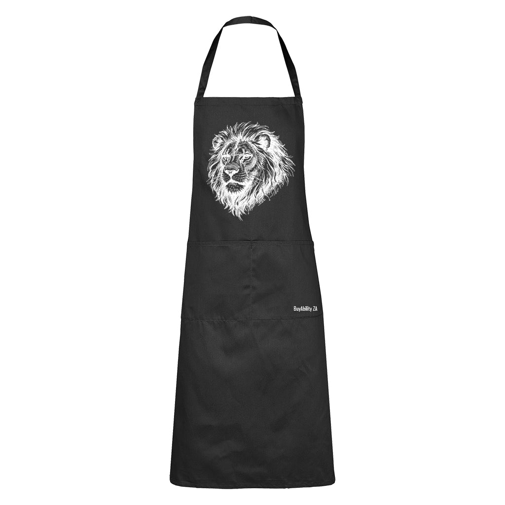 Lion Sketch - Apron - BuyAbility South Africa
