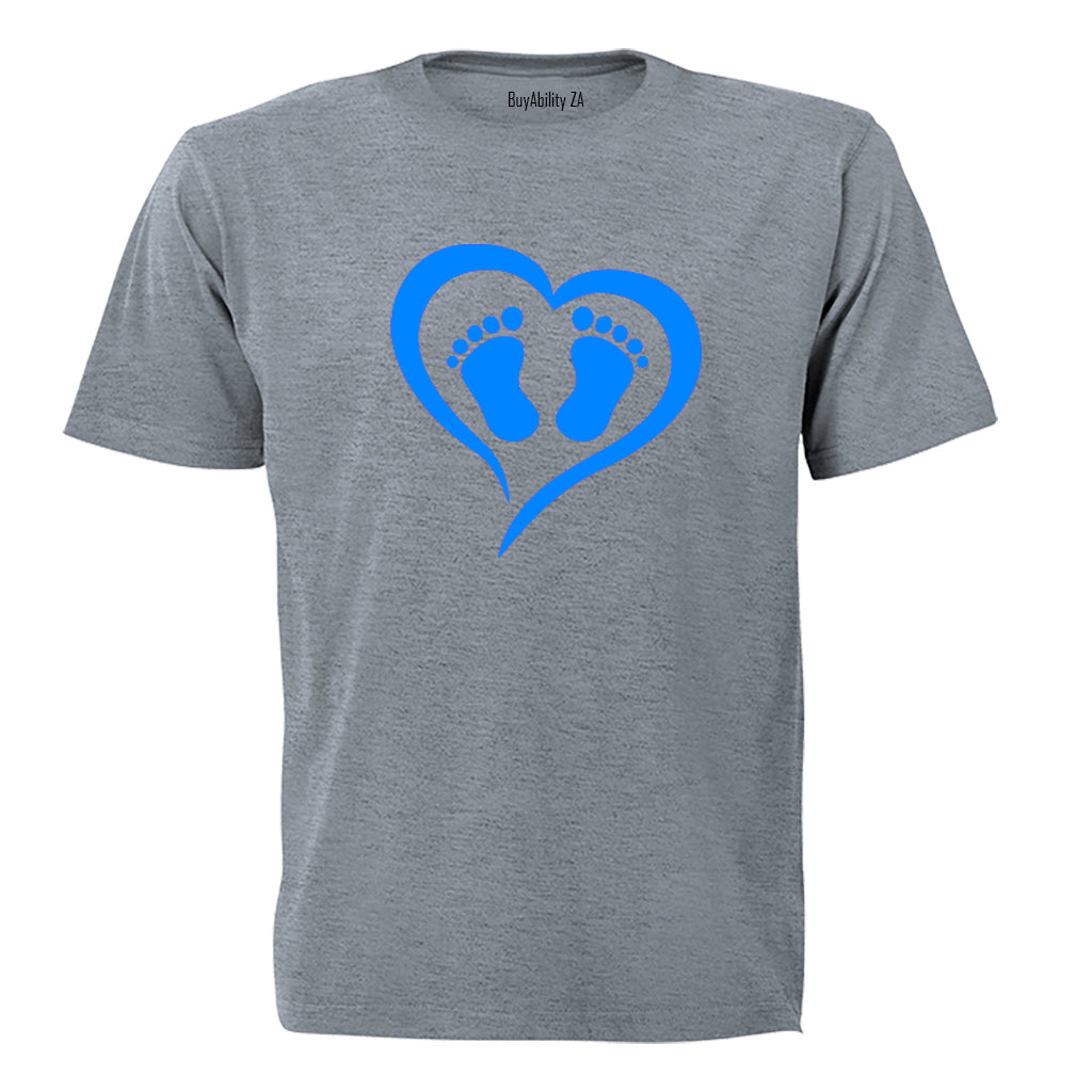 Little Feet - Blue - Adults - T-Shirt - BuyAbility South Africa