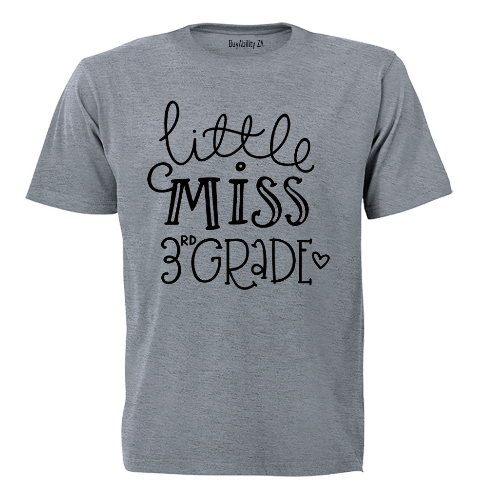 Little Miss 3rd Grade - Kids T-Shirt