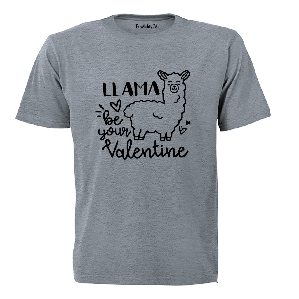 Llama Be Your Valentine - Kids T-Shirt
