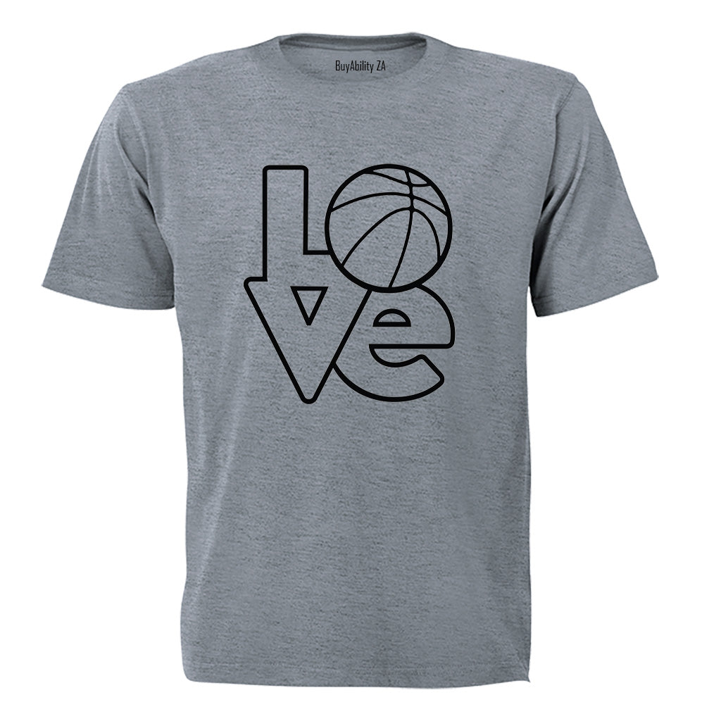 Love Basketball - Adults - T-Shirt - BuyAbility South Africa