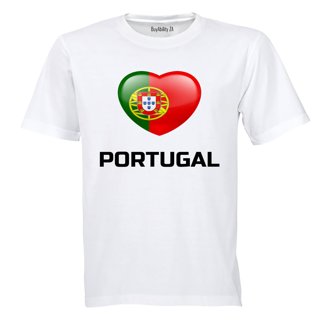 Love Portugal - Adults - T-Shirt - BuyAbility