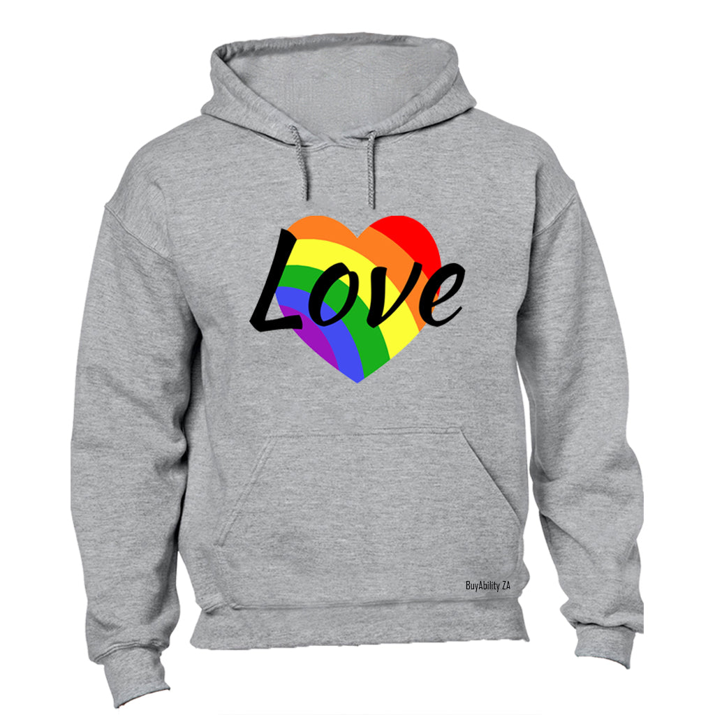 Love Heart, Pride - Hoodie