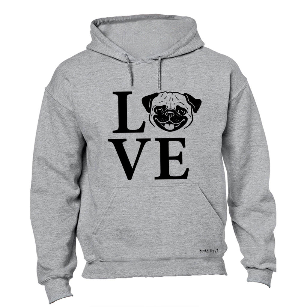 Love Pugs - Hoodie