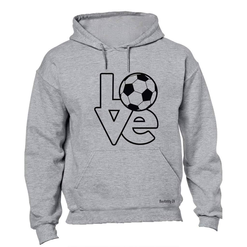 Love Soccer - Hoodie - BuyAbility South Africa