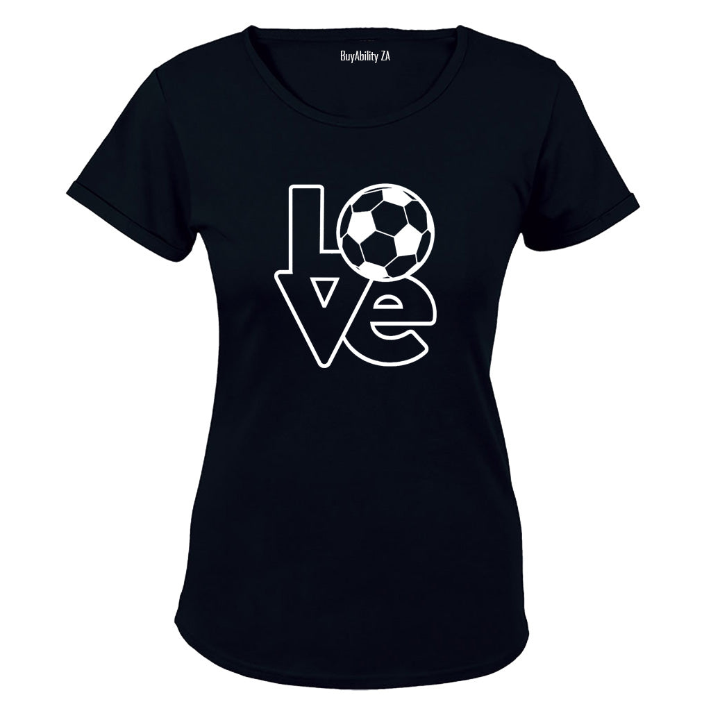 Love Soccer - Ladies - T-Shirt - BuyAbility South Africa