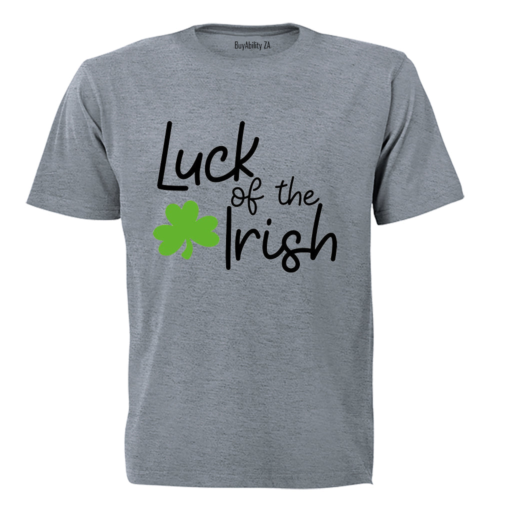 Luck of the Irish - St. Patrick's Day - Adults - T-Shirt