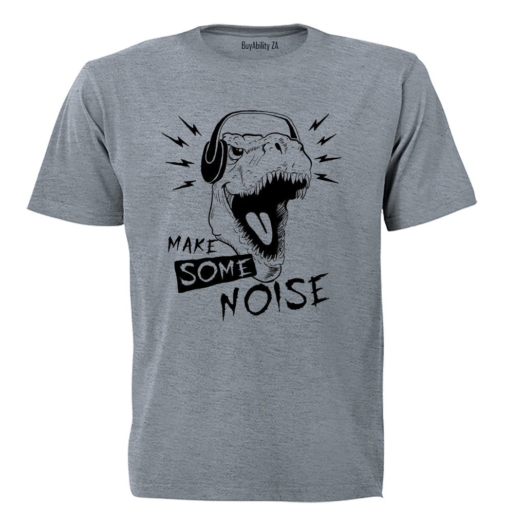 Make Some Noise - Dino - Kids T-Shirt