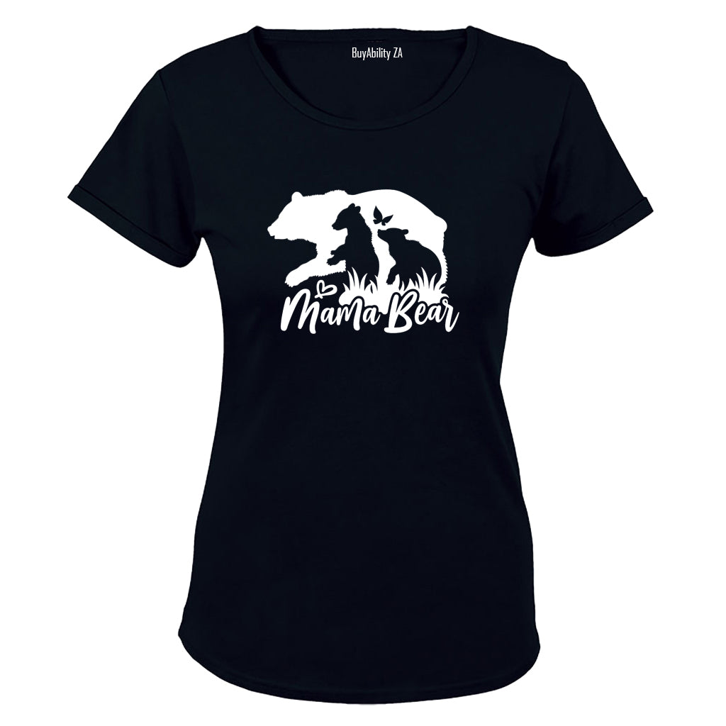 Mama Bear - Silhouette - Ladies - T-Shirt