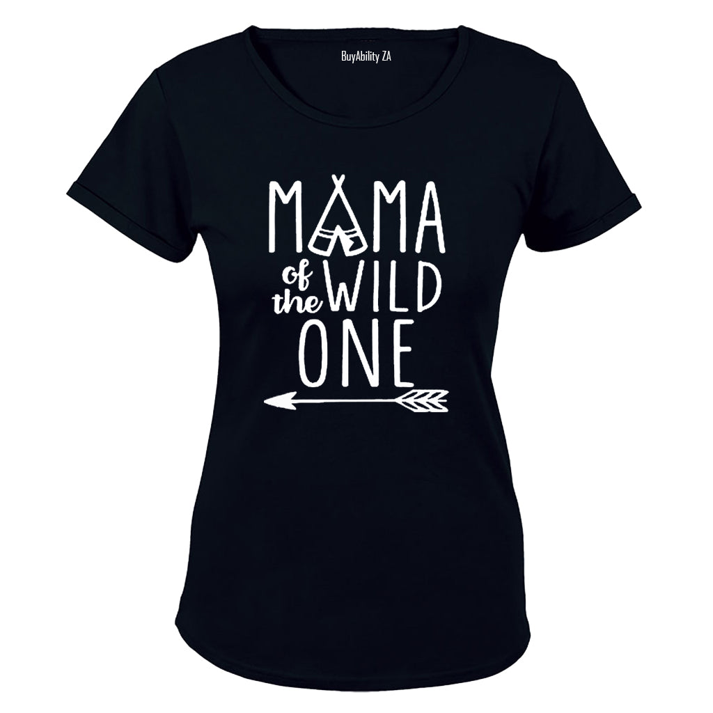 Mama of The Wild One - Ladies - T-Shirt