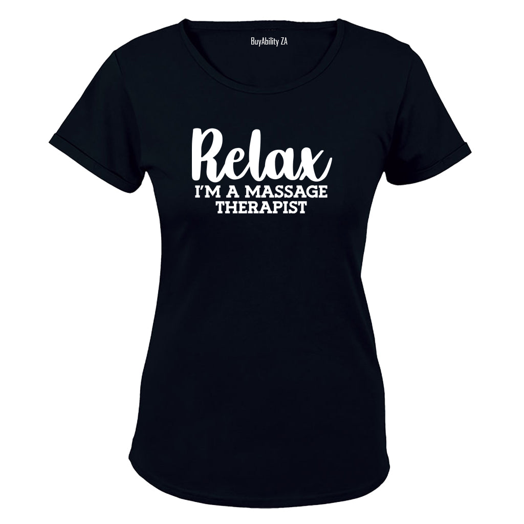 Relax Massage Therapist - Ladies - T-Shirt - BuyAbility South Africa