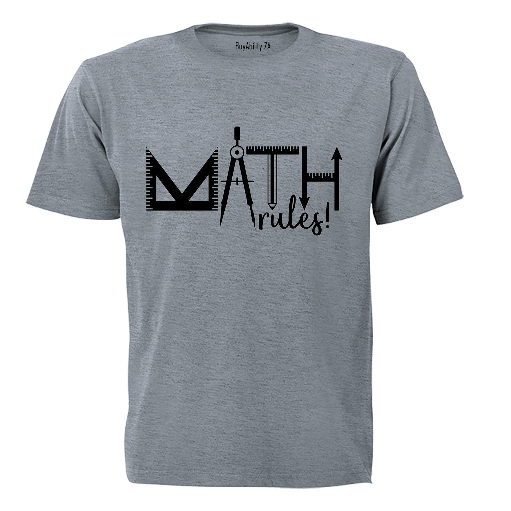 Math Rules - Adults - T-Shirt