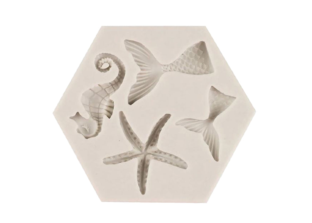 Mini Marine Mermaid Tail - Silicone Mould