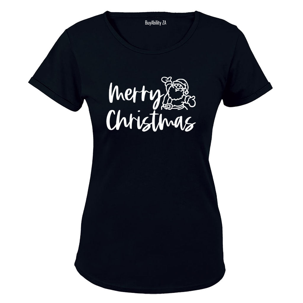 Merry Christmas - Santa - Ladies - T-Shirt