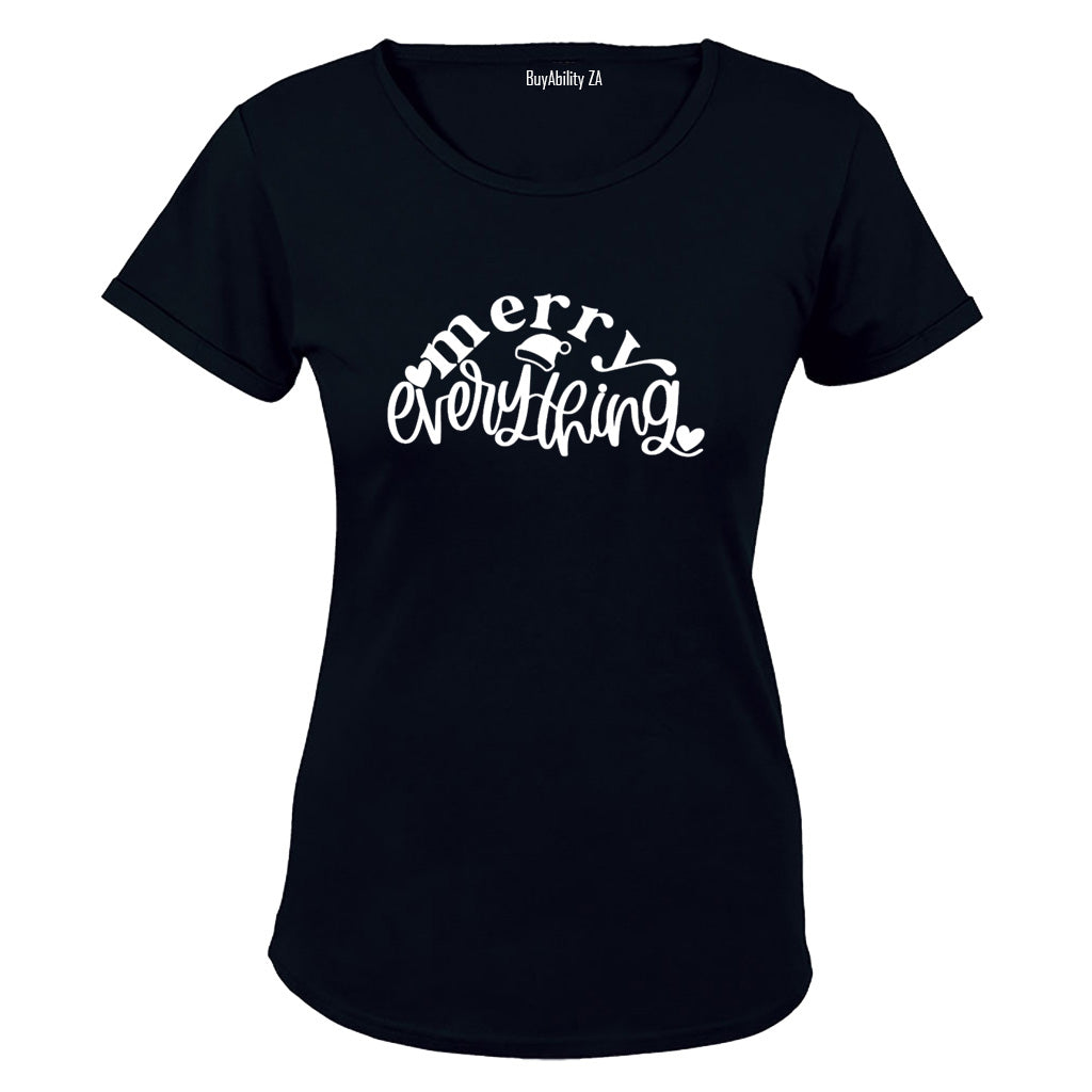 Merry Everything - Christmas - Ladies - T-Shirt